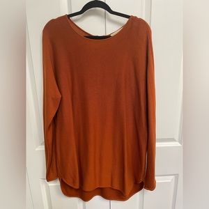 Michael Kors brand new, with tags, dark orange sweater